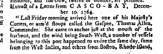The Hartford Courant, Monday December
                  24, 1764. Page 2