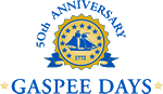 Gaspee Days
                    50th Anniv Logo