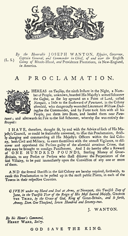 Wanton
                          Proclamation